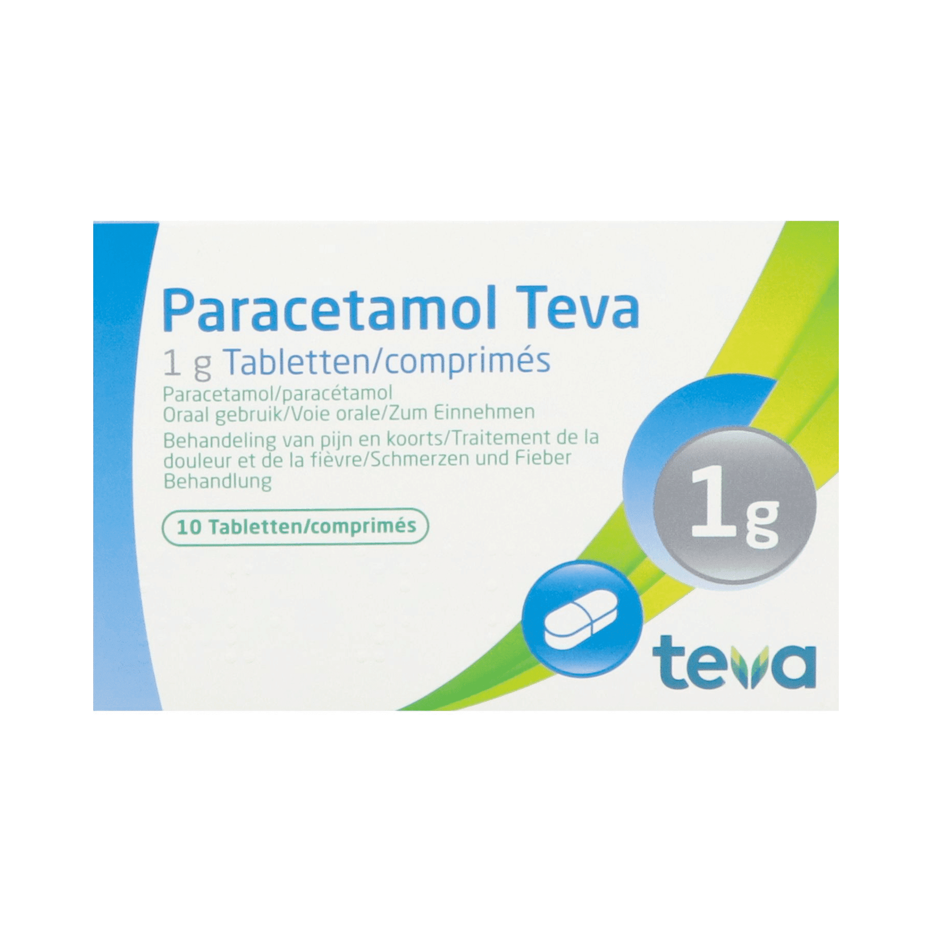 Paracetamol Teva 1 g