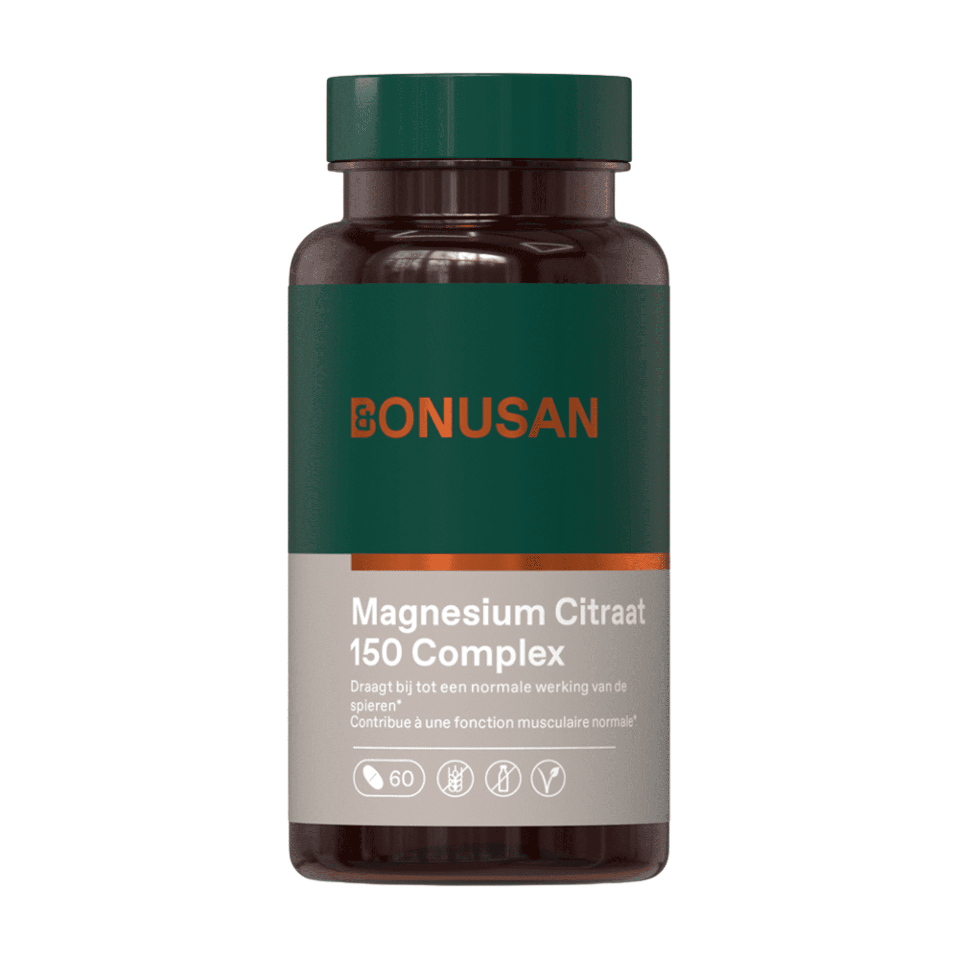 Bonusan Magnesium Citraat 150 Complex (ref. 204794) Bonusan Magnesium Citraat 150 Complex (ref. 204794)