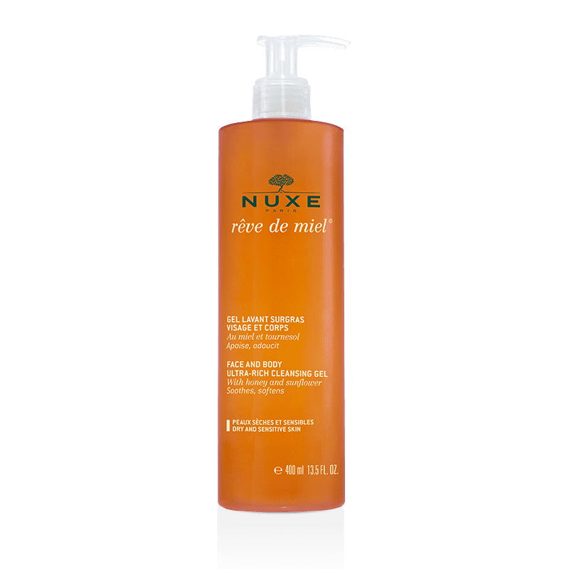 Nuxe Rêve de Miel Overvette Reinigingsgel voor Gelaat en Lichaam Nuxe Rêve de Miel Overvette Reinigingsgel voor Gelaat en Lichaam