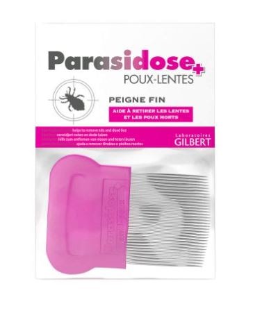Parasidose Peigne A/poux + Elntes Dents Cann.