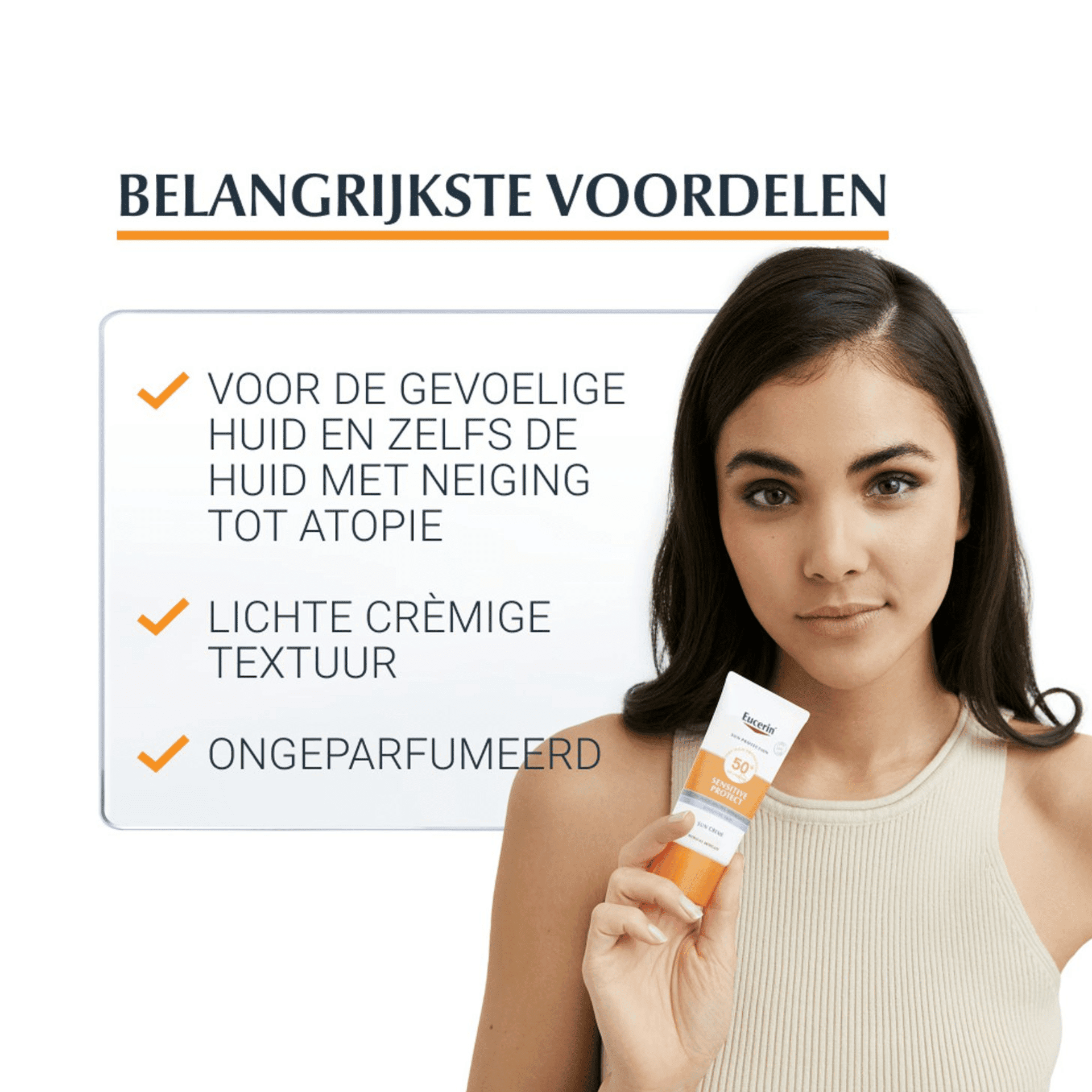 Eucerin Sensitive Protect Sun Crème SPF 50+