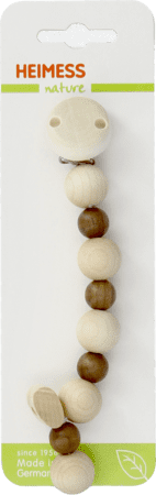 Heimess Attache Sucette Bois Naturel Heimess Attache Sucette Bois Naturel
