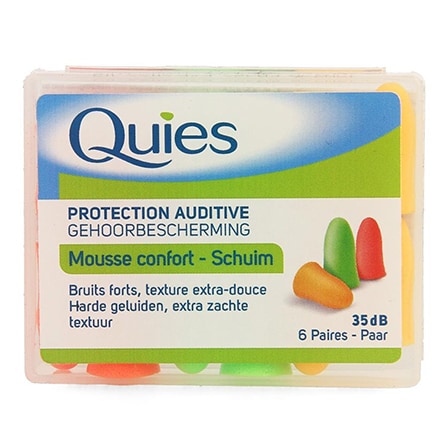 Quies Oordoppen Schuim Fluo Quies Oordoppen Schuim Fluo