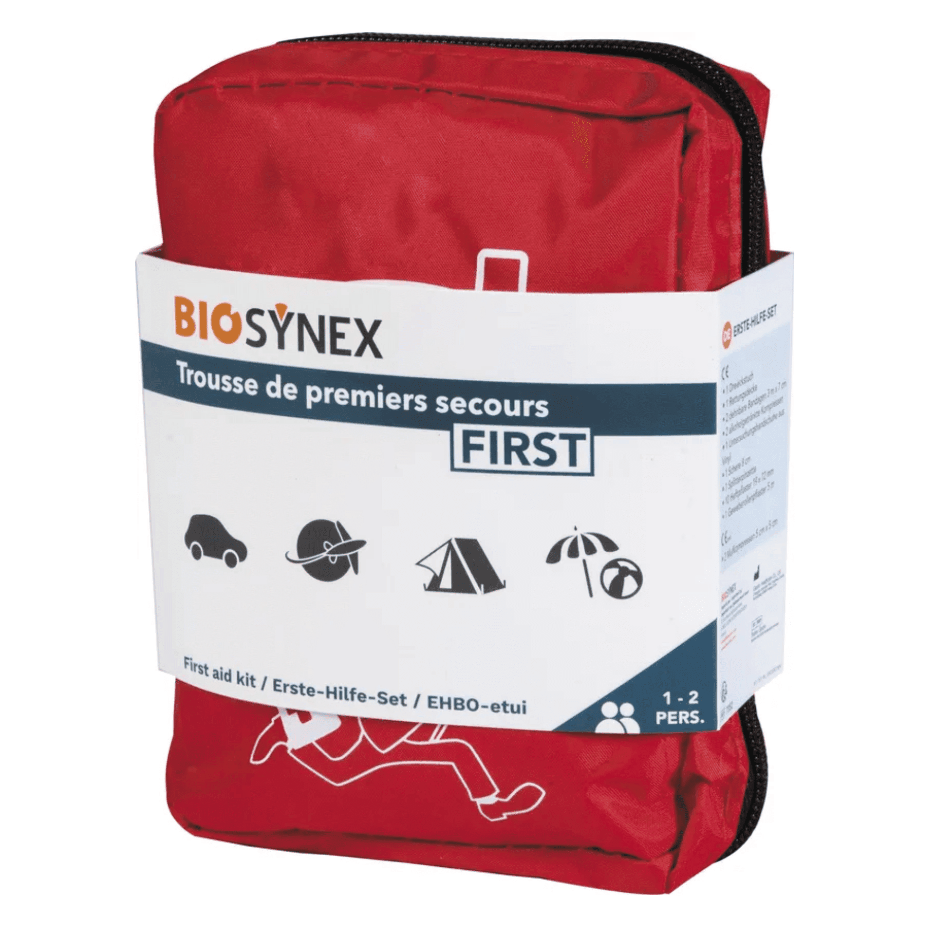 Biosynex Trousse First 1-2 Personnes 22 Elements Biosynex Trousse First 1-2 Personnes 22 Elements