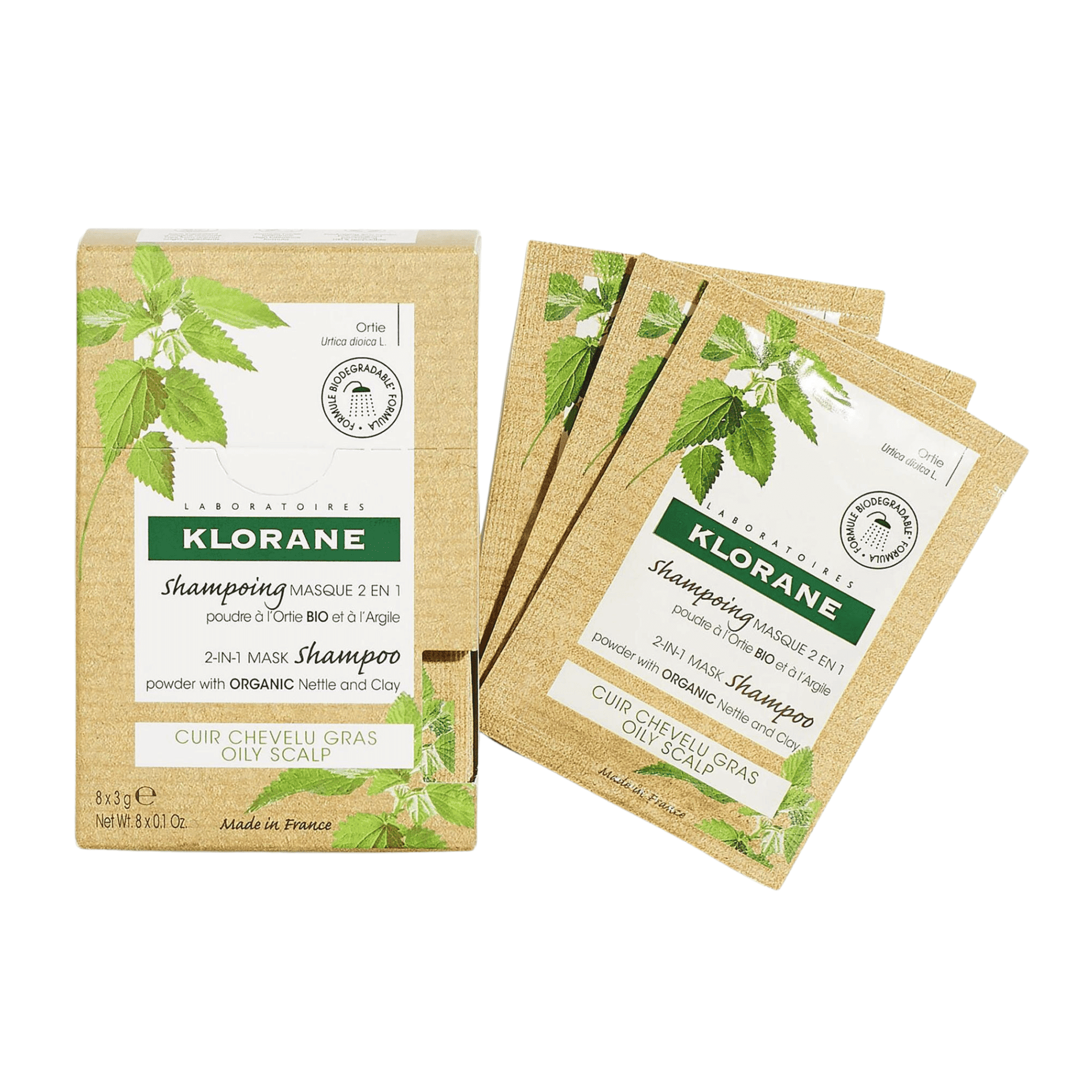 Klorane Brandnetel 2-in-1 Shampoomasker Klorane Brandnetel 2-in-1 Shampoomasker