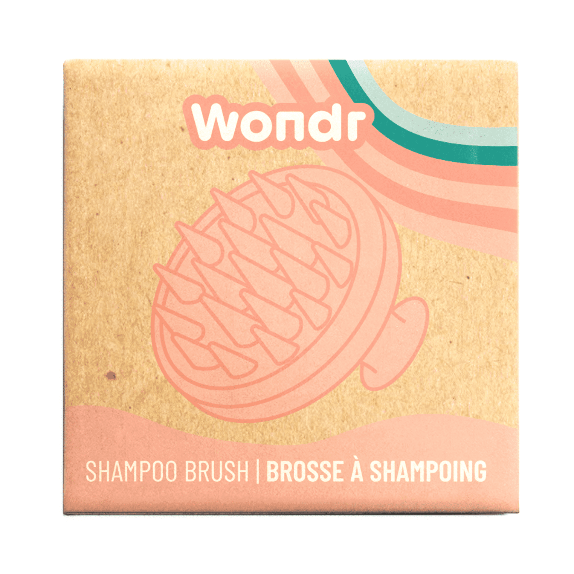 WONDR Silicone Scalp Massager Roze