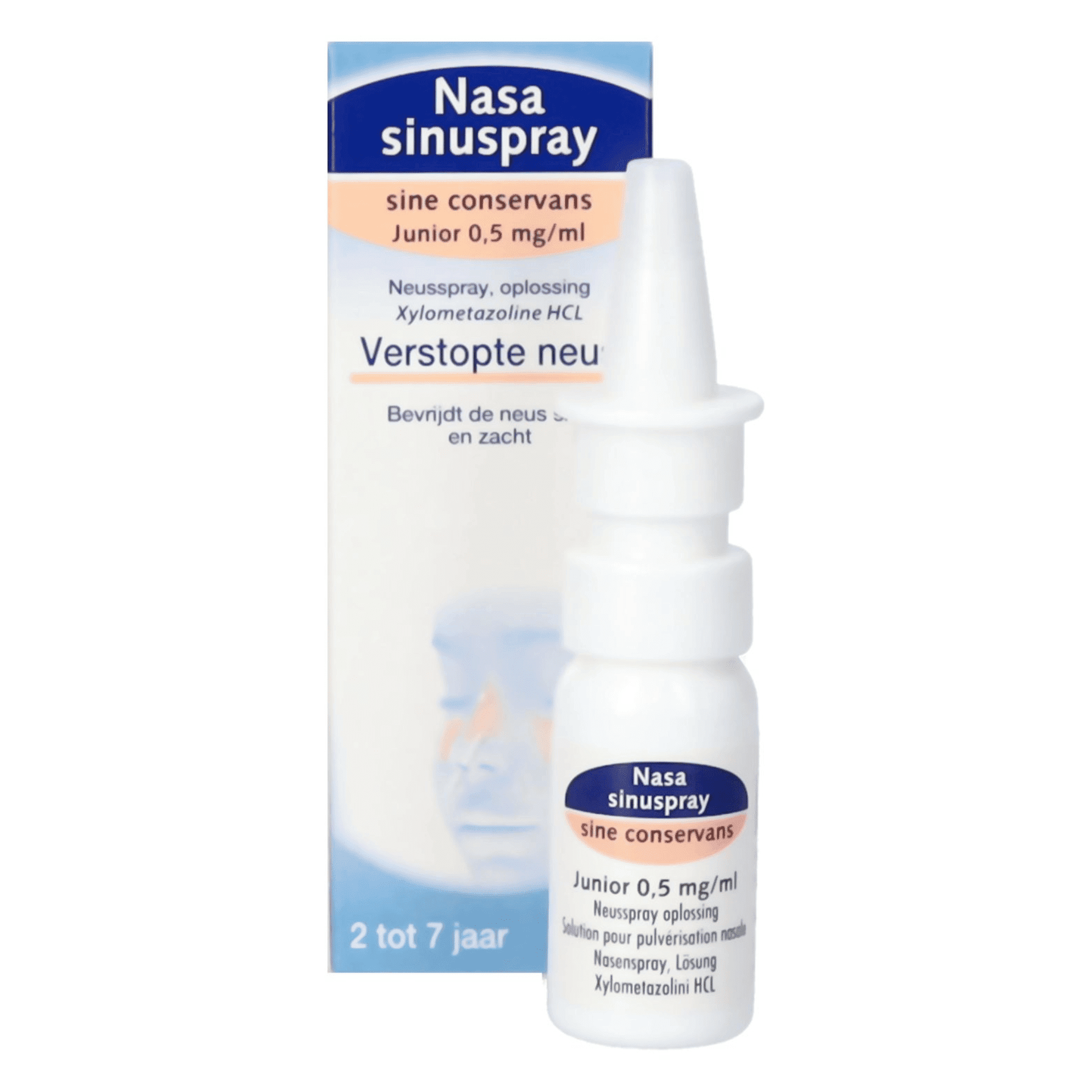Nasa Sinuspray Sine Conservans Junior 0,5 mg/ml
