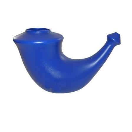 Rhino Horn Neusspoeler Blauw Rhino Horn Neusspoeler Blauw