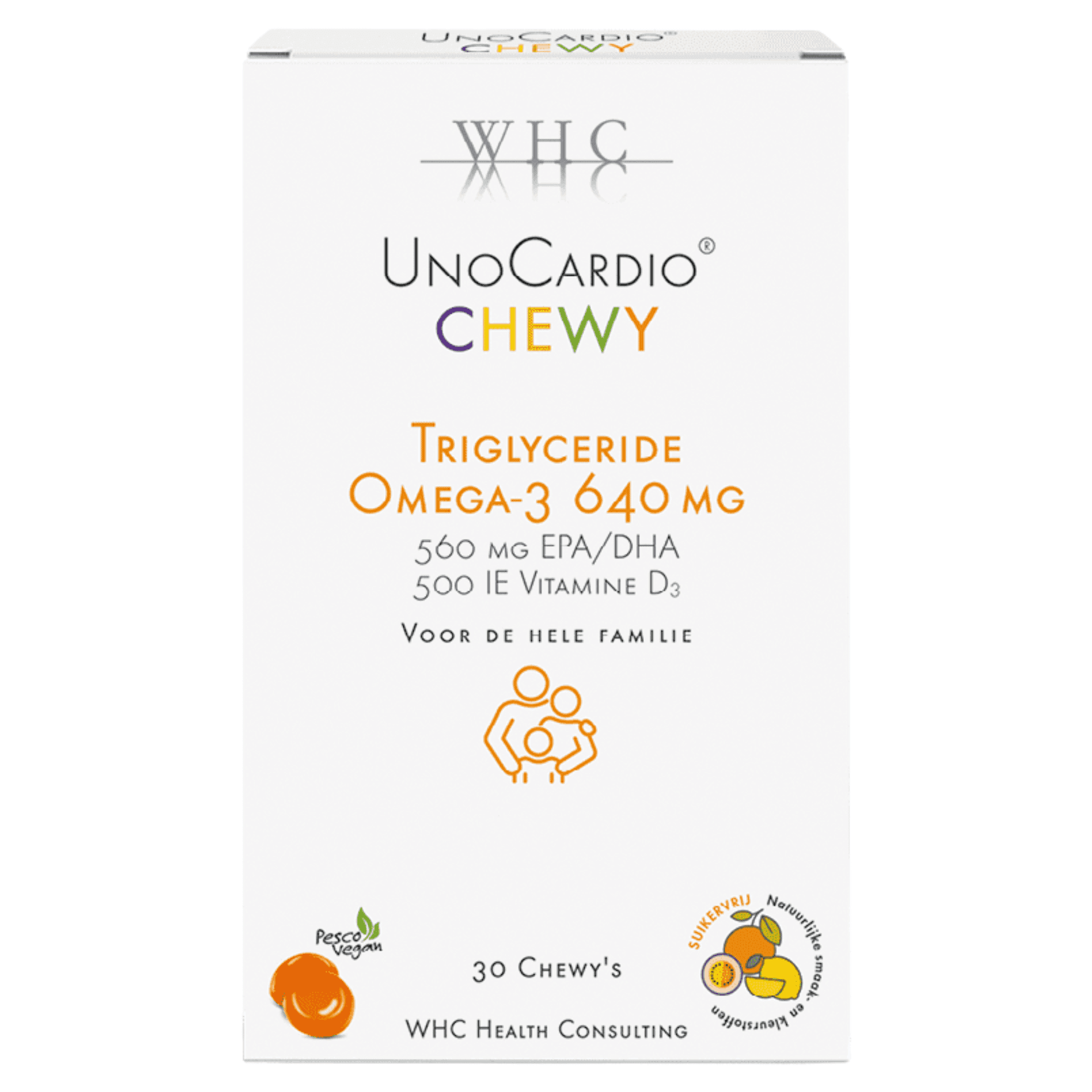 WHC UnoCardio Chewy Triglyceride Omega-3 640 mg
