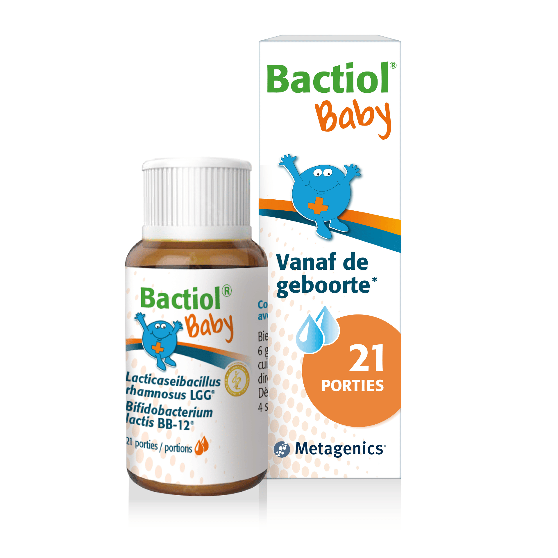 Bactiol Baby Portions 21 5ml Metagenics