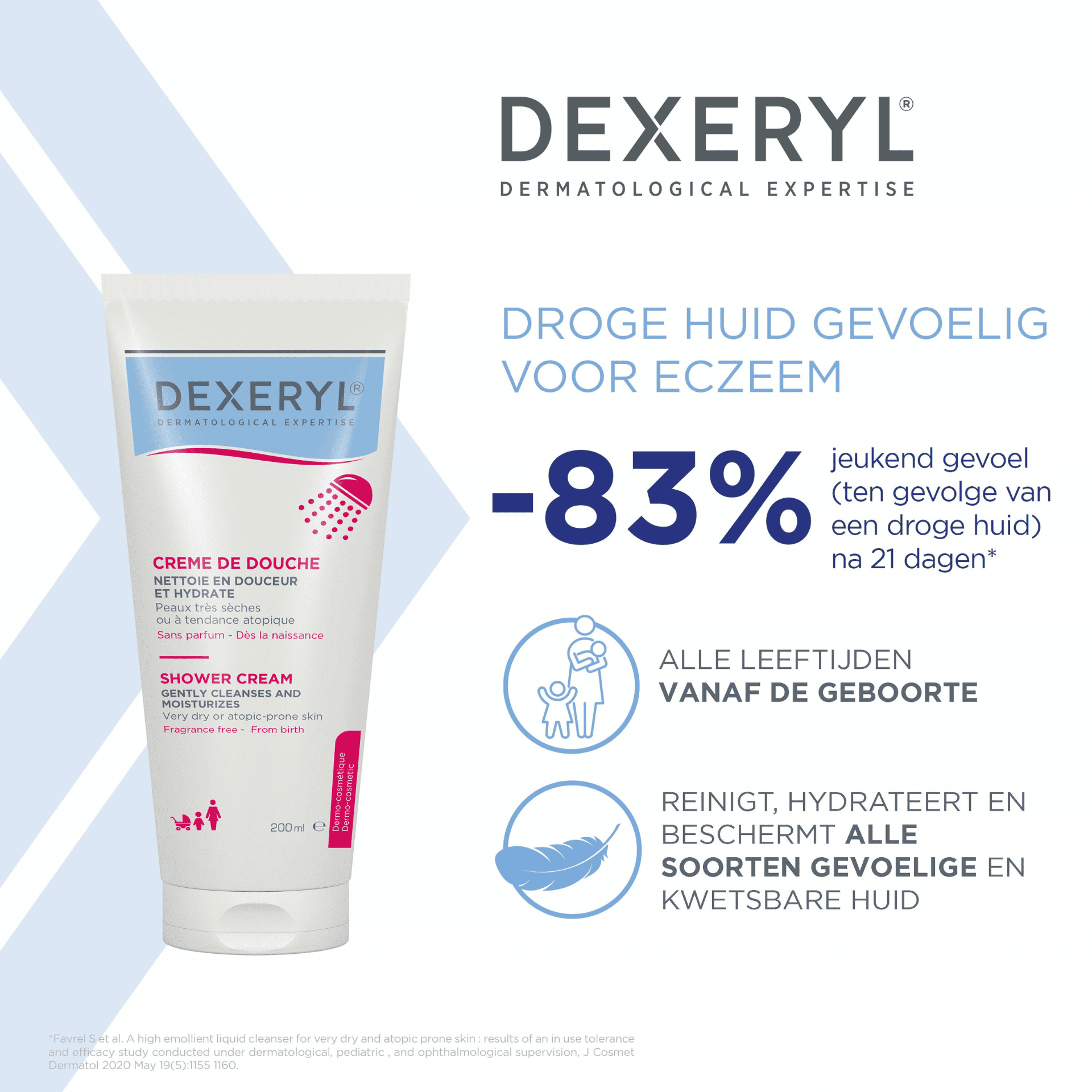 Dexeryl Shower Cr Nettoyante 200ml Dexeryl Shower Cr Nettoyante 200ml