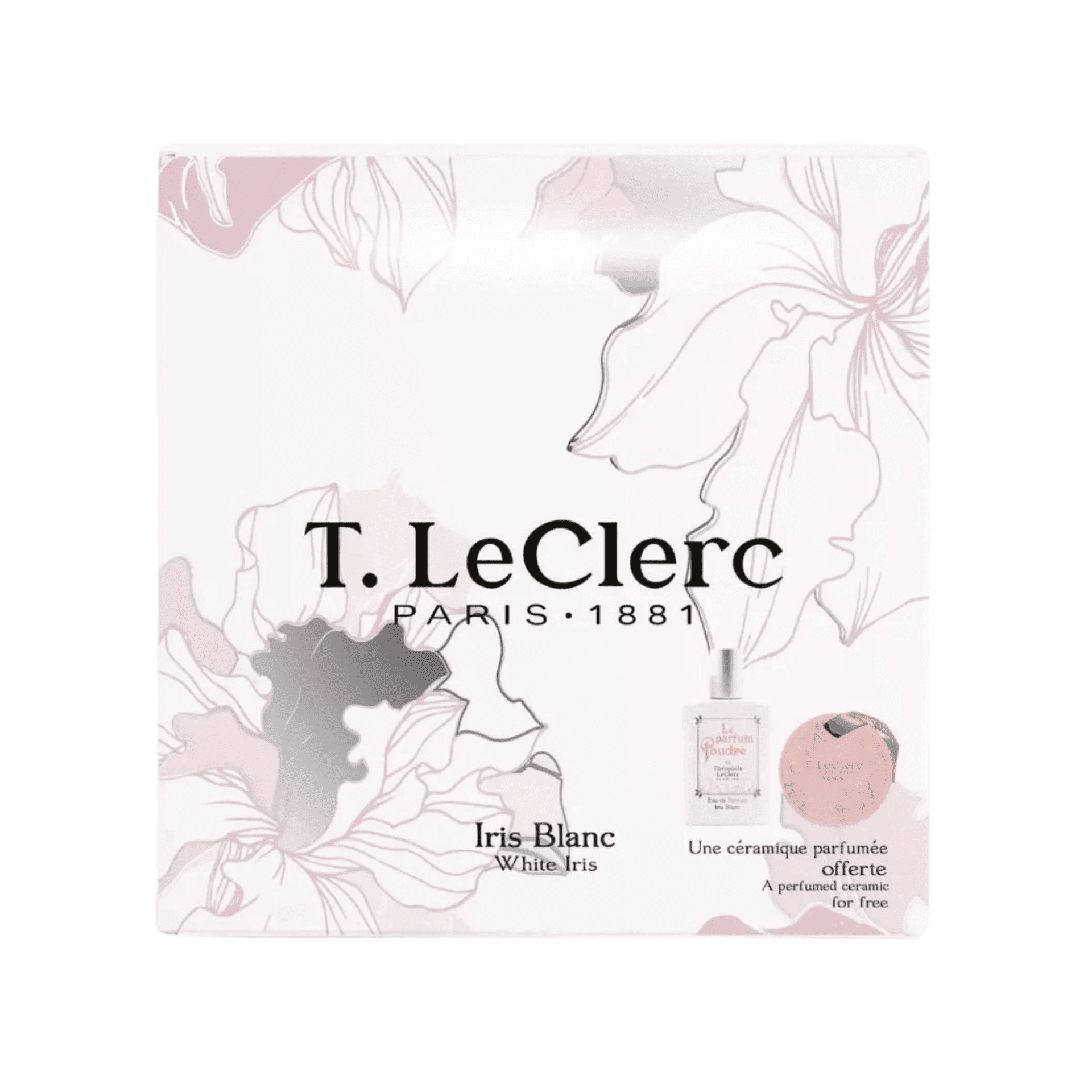 T. LeClerc Iris Blanc Geschenkset