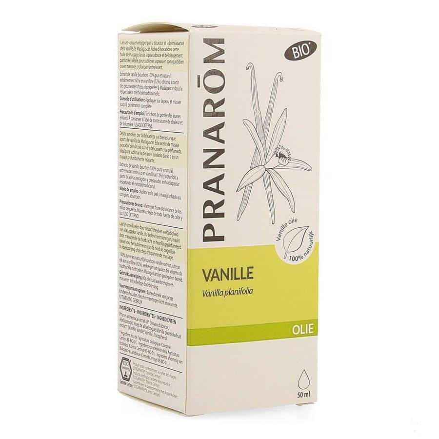 Pranarom Plantaardige Olie Vanille Bio