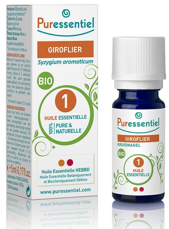 Puressentiel Kruidnagel Essentiële Olie Bio Puressentiel Kruidnagel Essentiële Olie Bio