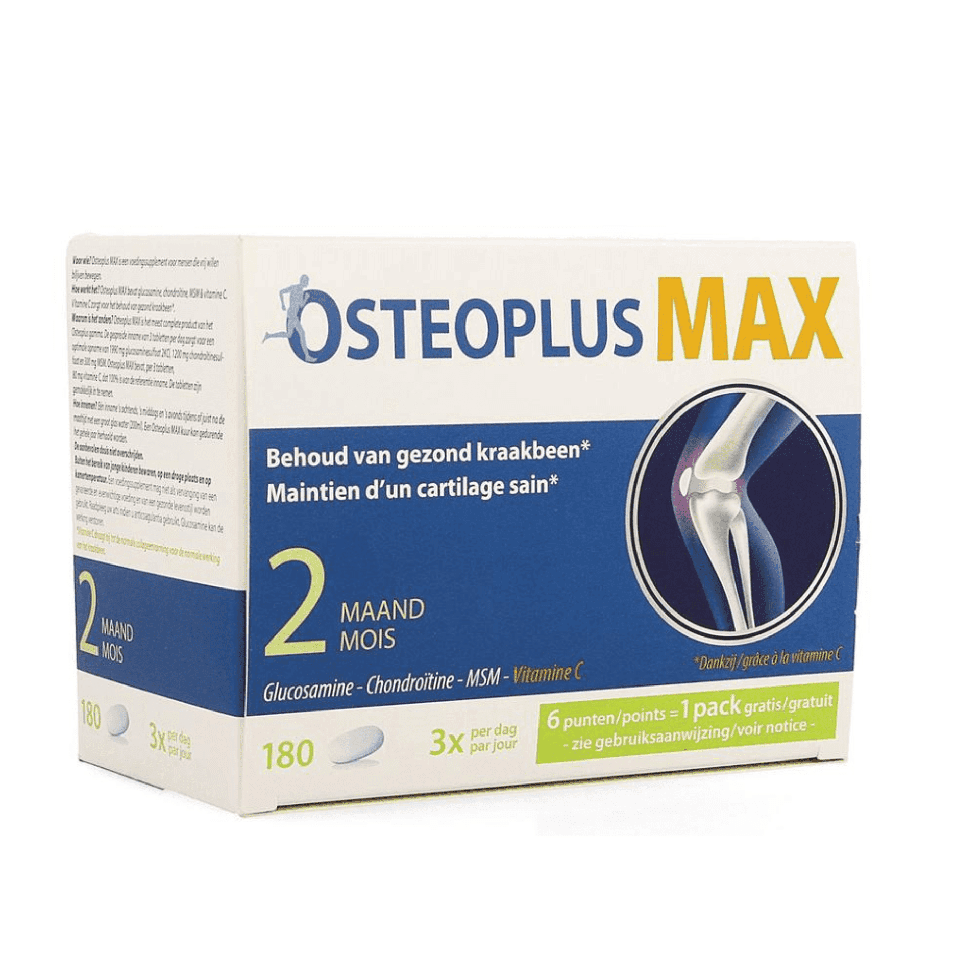 Osteoplus Max 2 Mois 180 comprimés Osteoplus Max 2 Mois 180 comprimés