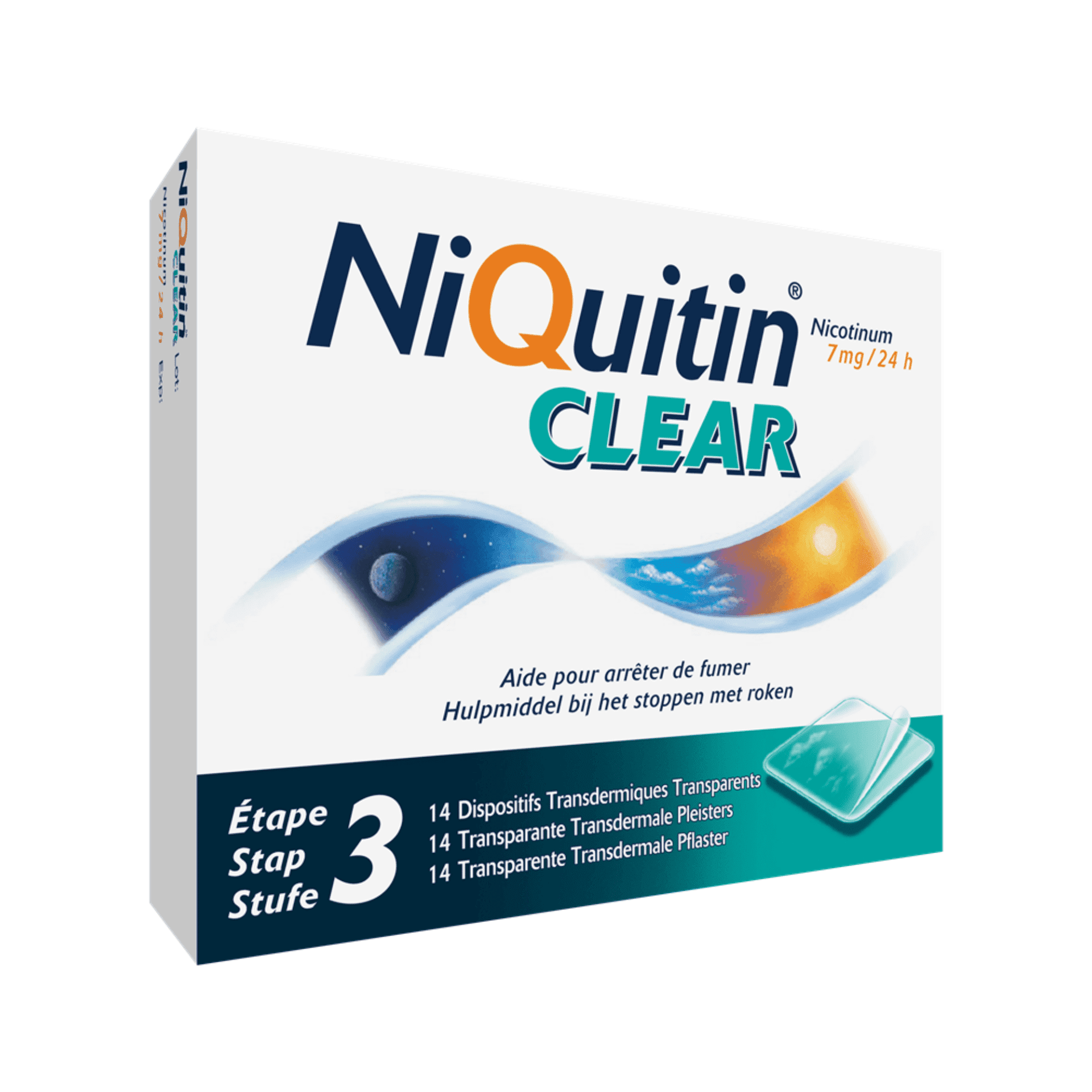 NiQuitin Clear Patches 7 mg