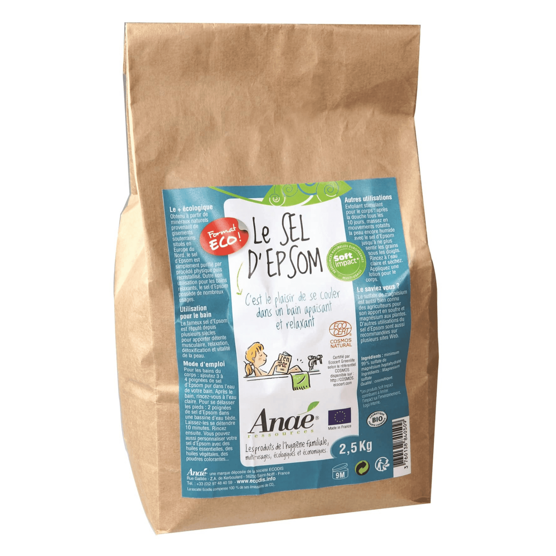 Anae Epsomzout 2,5 kg Anae Epsomzout 2,5 kg