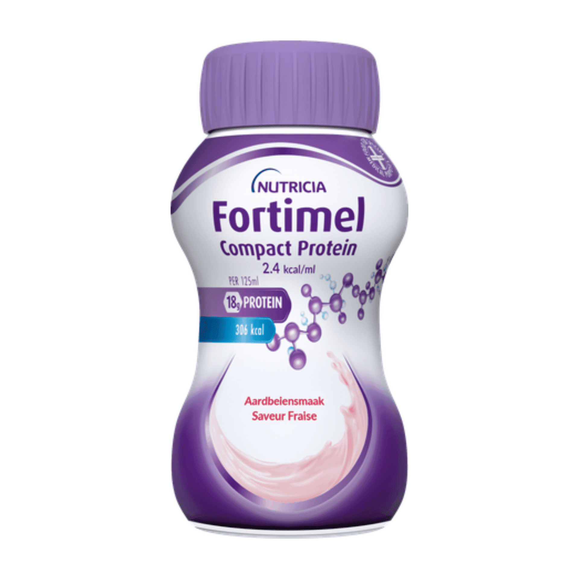 Fortimel Compact Protein 2.4kcal Fraise 4x125ml Fortimel Compact Protein 2.4kcal Fraise 4x125ml
