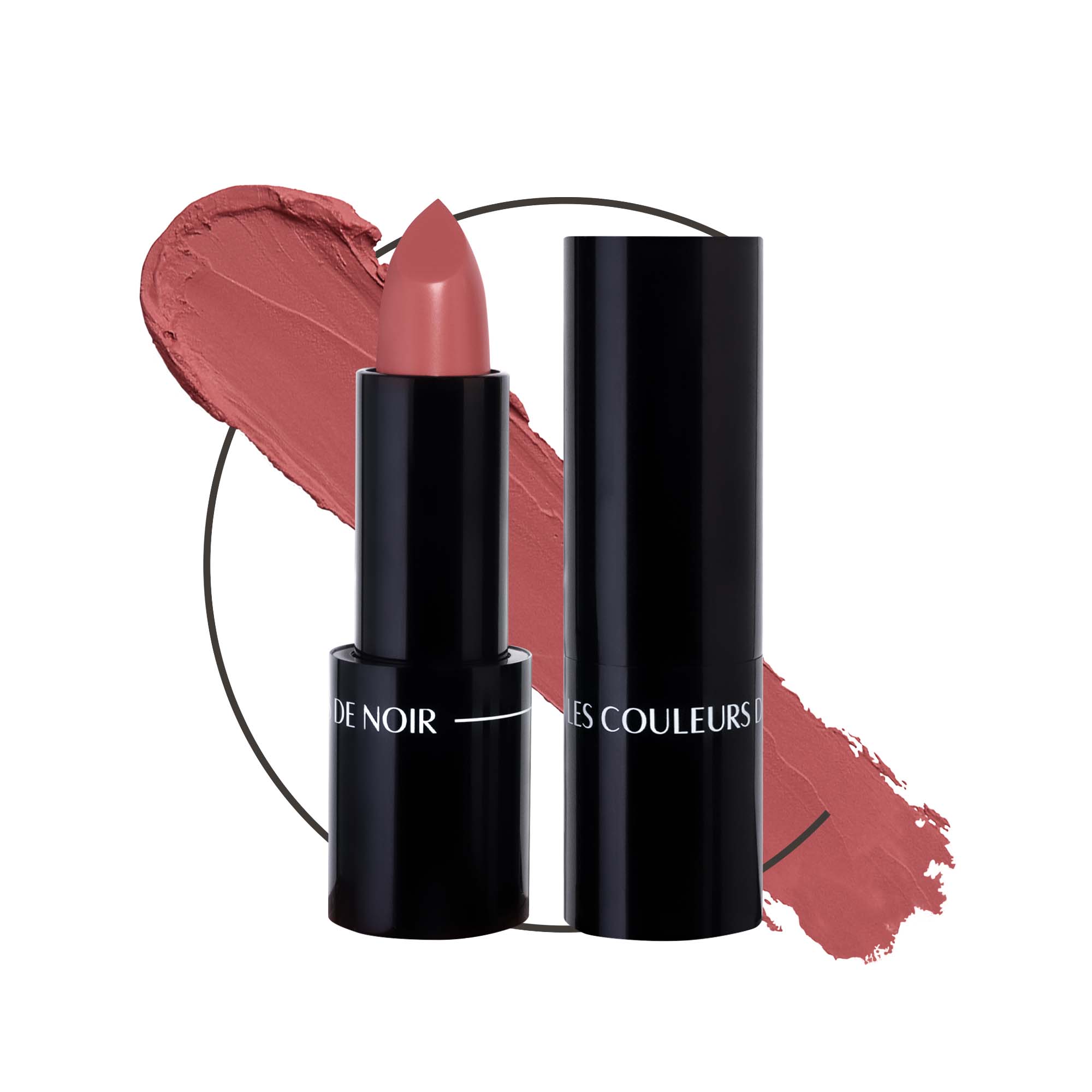 Les Couleurs De Noir Silkysoft Satin Lipstick 01