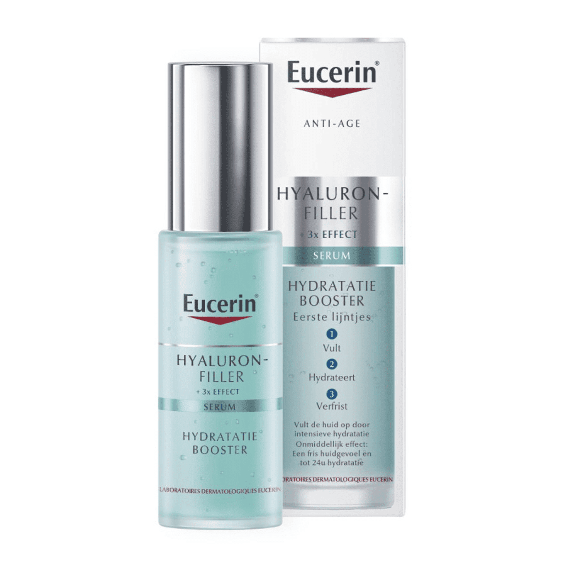 Eucerin Hyaluron-Filler + 3x Effect Hydratatiebooster Serum Eucerin Hyaluron-Filler + 3x Effect Hydratatiebooster Serum