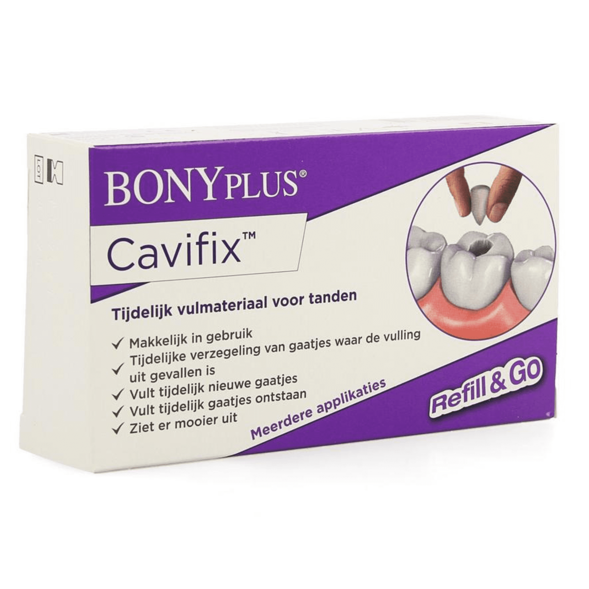 Bonyplus Cavifix Tijdelijk Vulmateriaal Tanden 