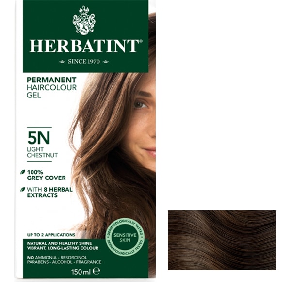 Herbatint Licht Kastanjebruin 5N Herbatint Licht Kastanjebruin 5N