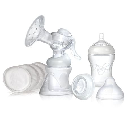 Nuby Softflex 2-In-1 Borstkolf Set Nuby Softflex 2-In-1 Borstkolf Set