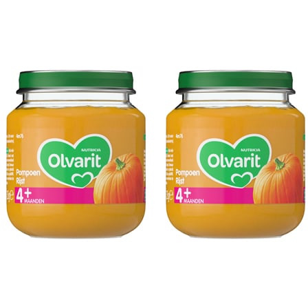 Olvarit Pompoen-Rijst 4+ Olvarit Pompoen-Rijst 4+