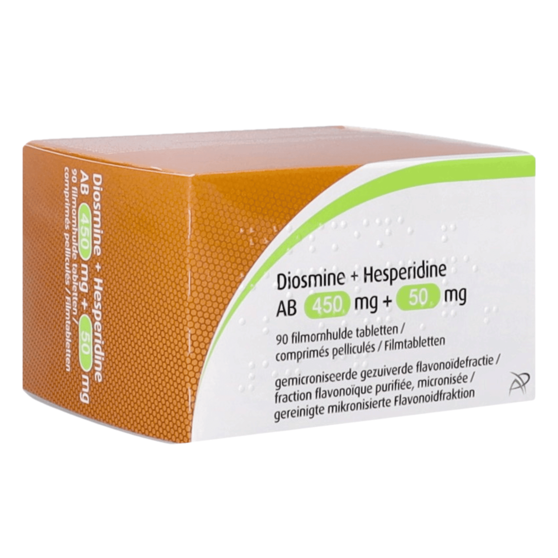 Diosmine+hesperidine Ab 450mg+50mg Comp Pell 60