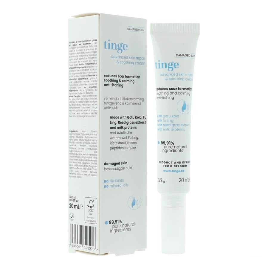 Tinge Advanced Repair & Soothing Cream Tube 20ml Tinge Advanced Repair & Soothing Cream Tube 20ml