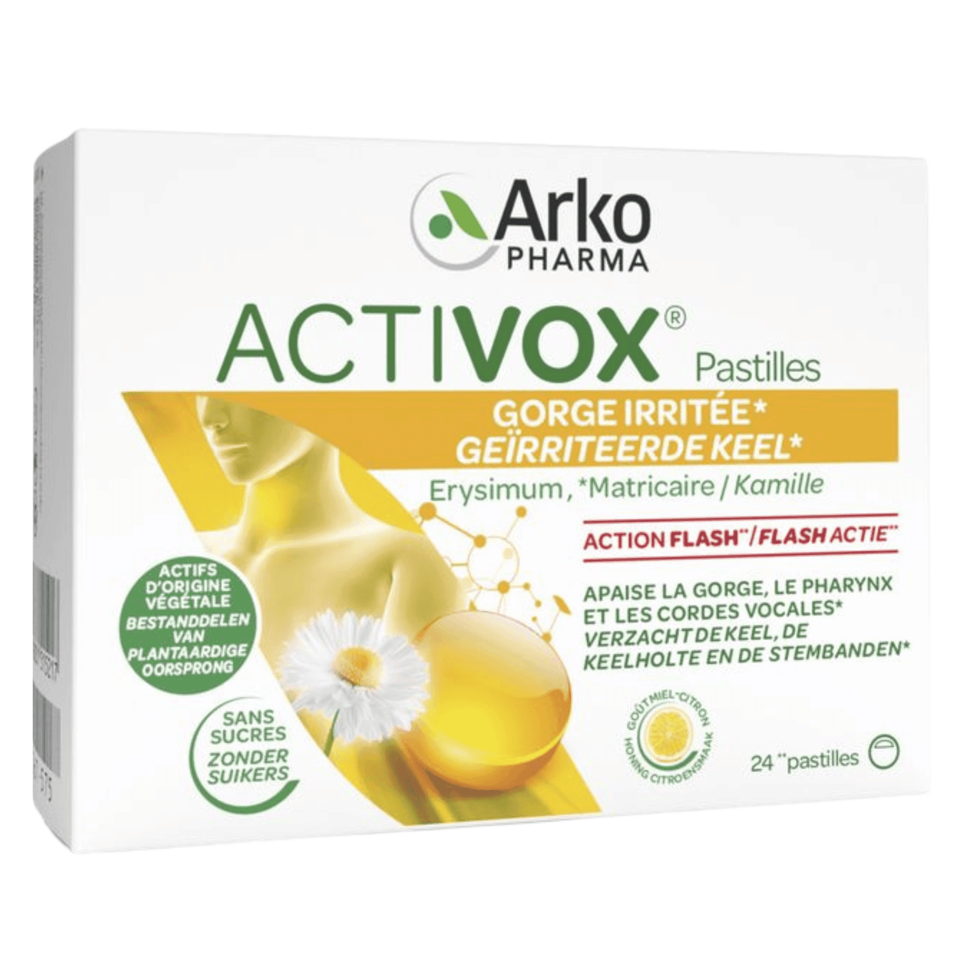 Activox Pastilles Honing/Citroen Activox Pastilles Honing/Citroen