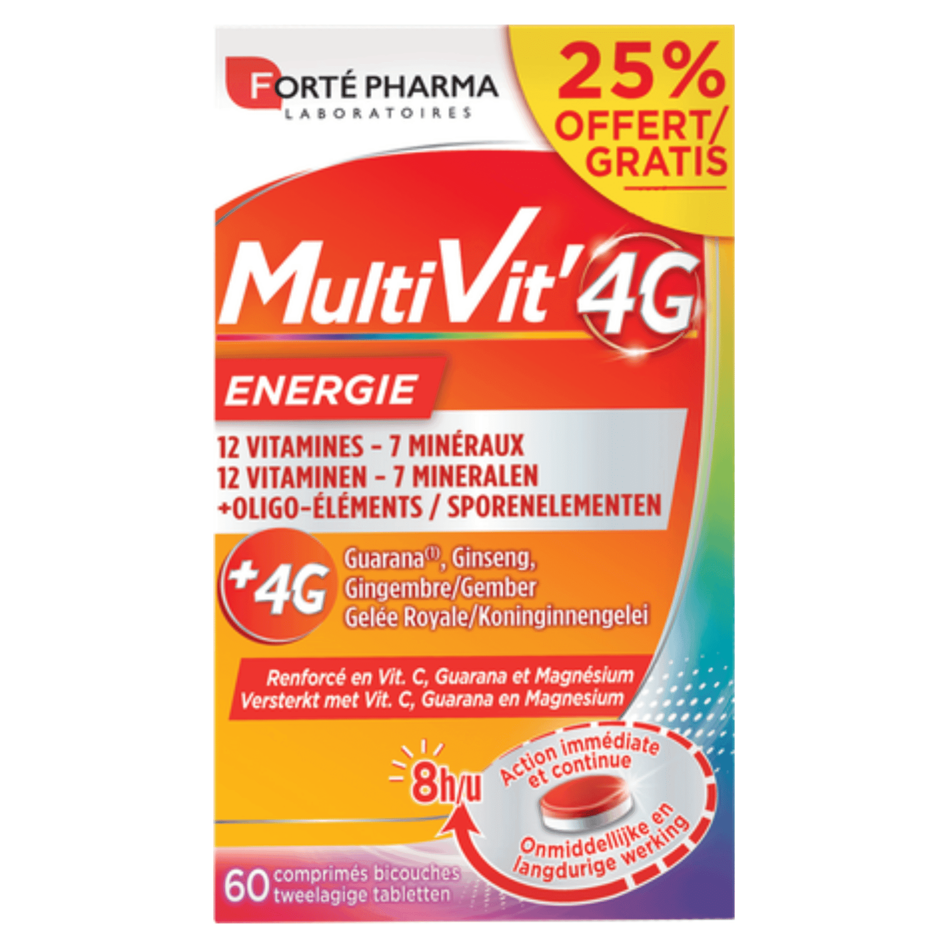 Forté Pharma MultiVit' 4G Energie Forté Pharma MultiVit' 4G Energie