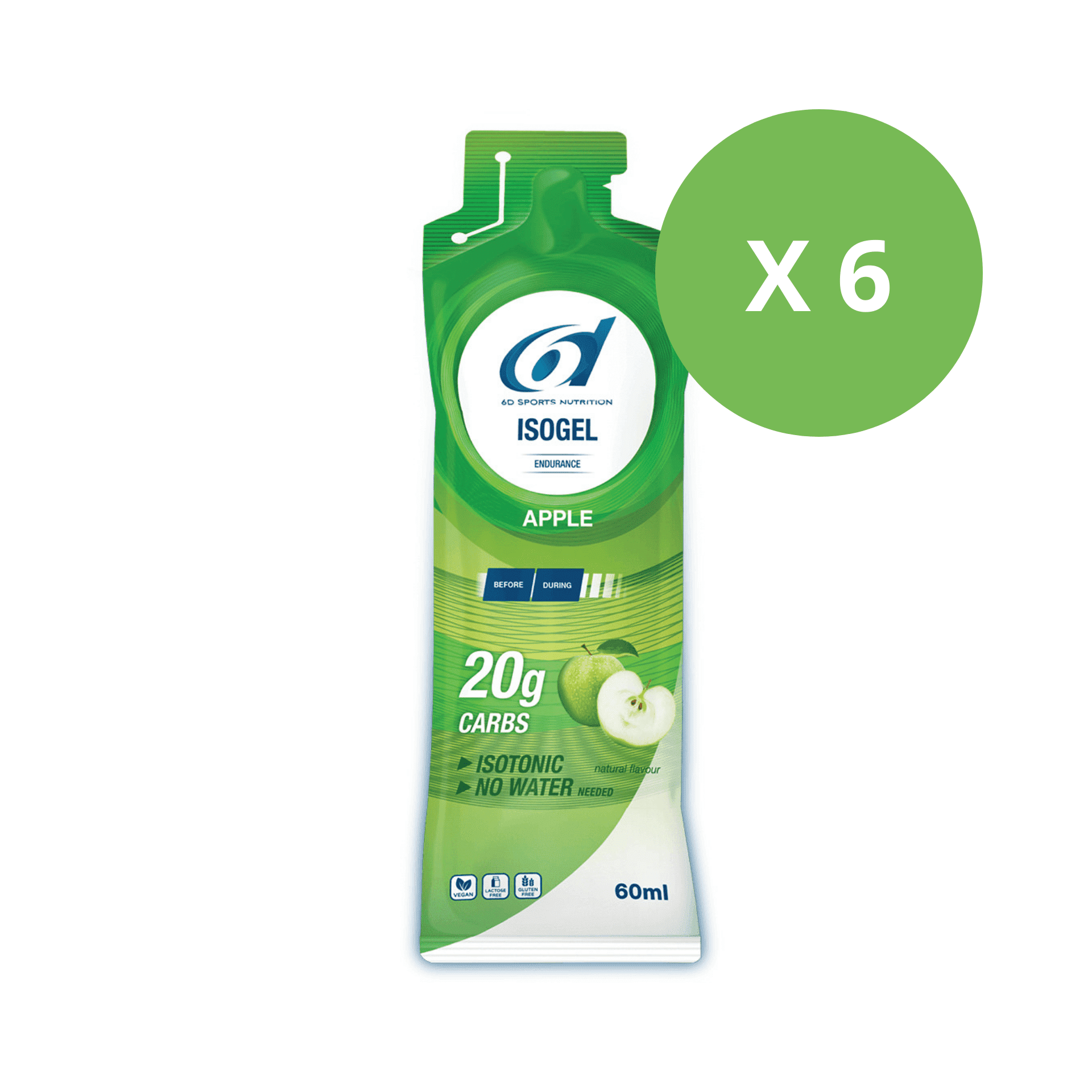 6d Isogel 6 x 60 ml 6d Isogel 6 x 60 ml