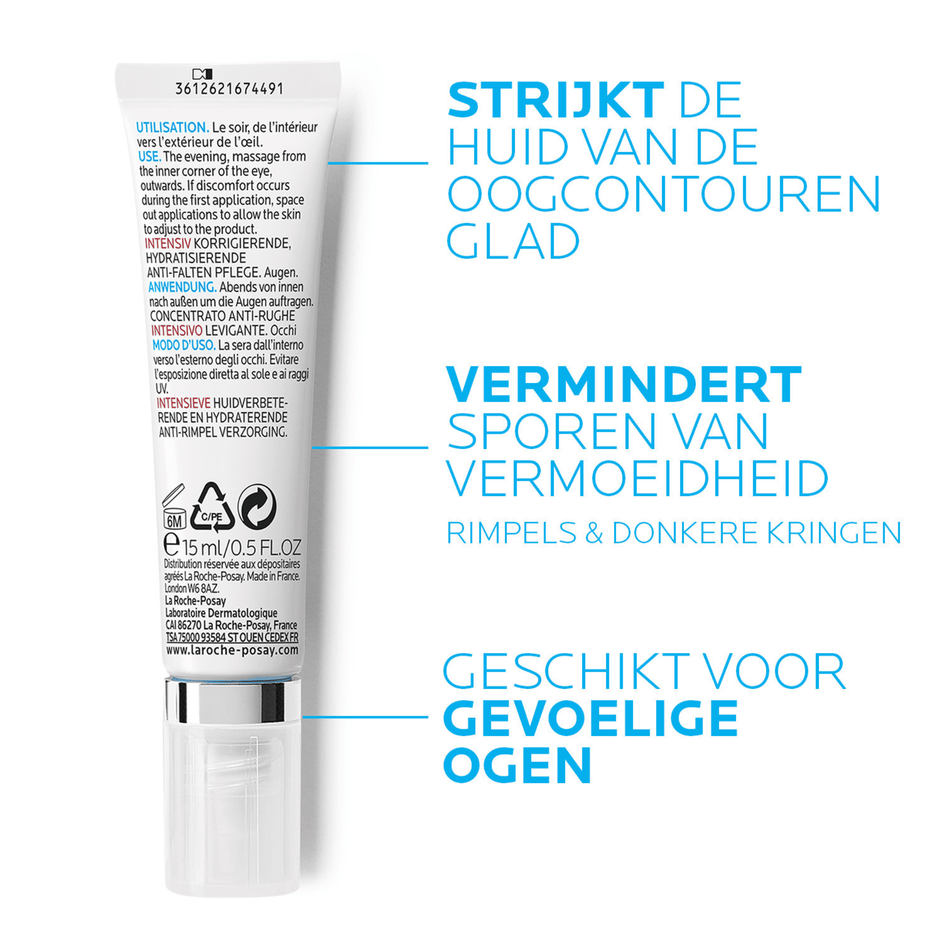 La Roche-Posay Redermic Retinol Ogen