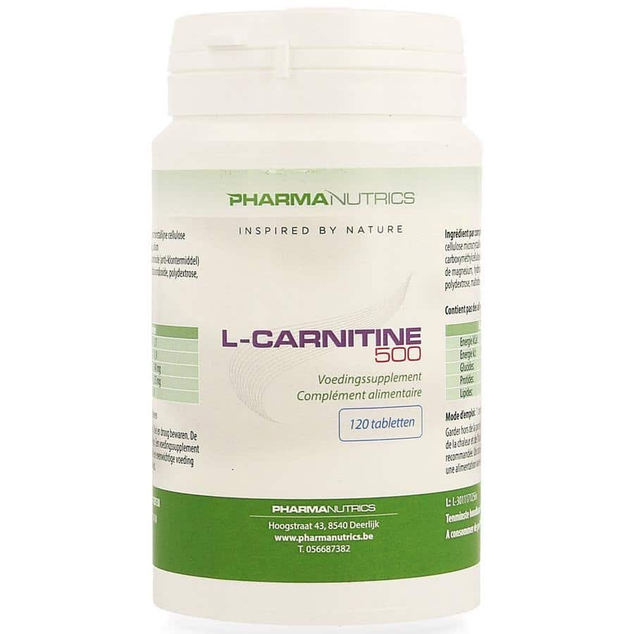 Pharmanutrics L-Carnitine 500 Pharmanutrics L-Carnitine 500