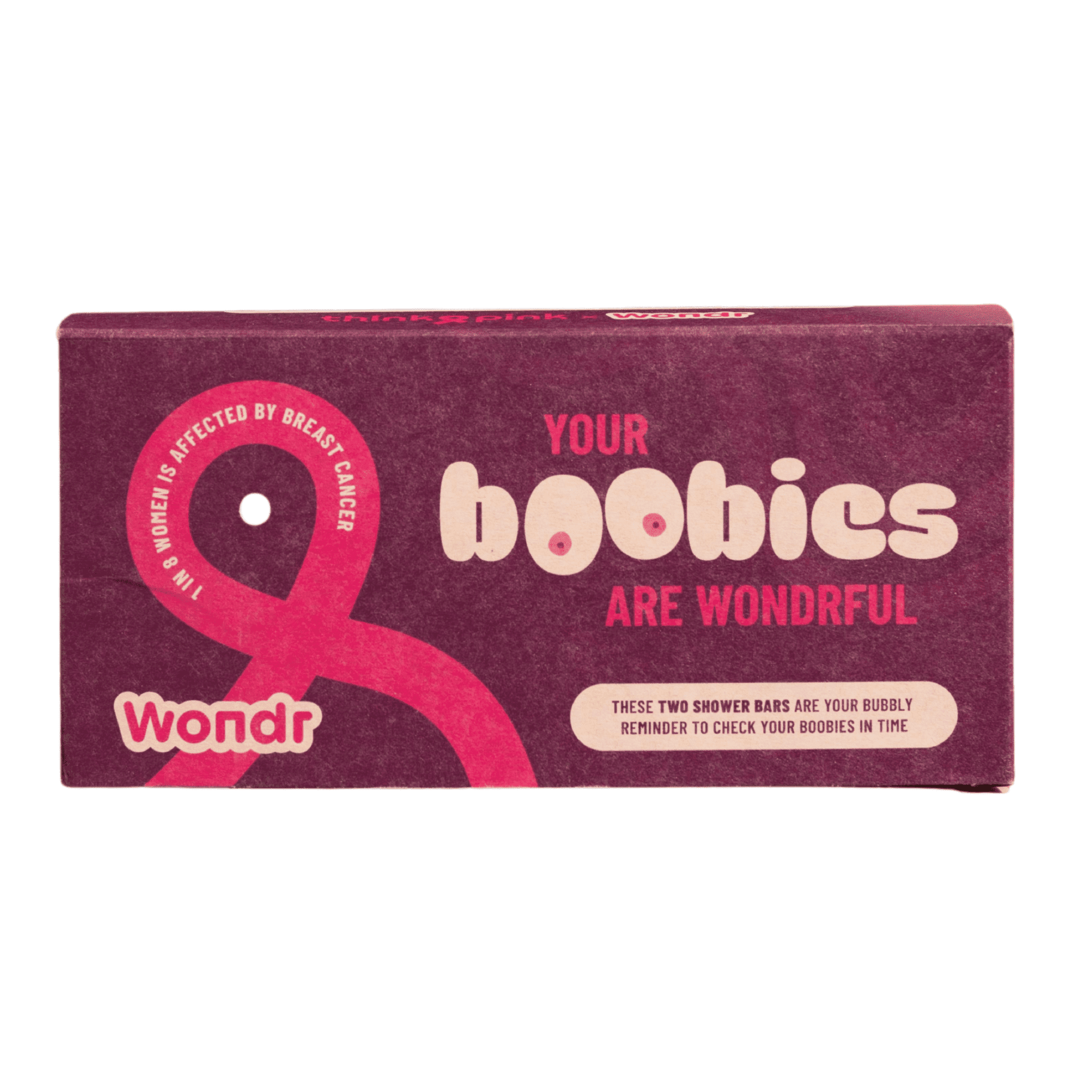 Wondr Shower Bar Boobie 2x90g