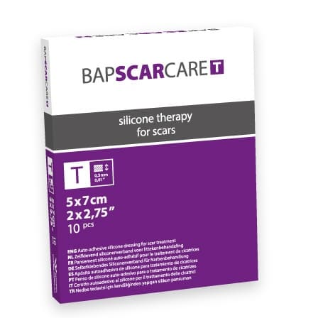 Bap Scar Care T Siliconenverband 5 x 7 cm