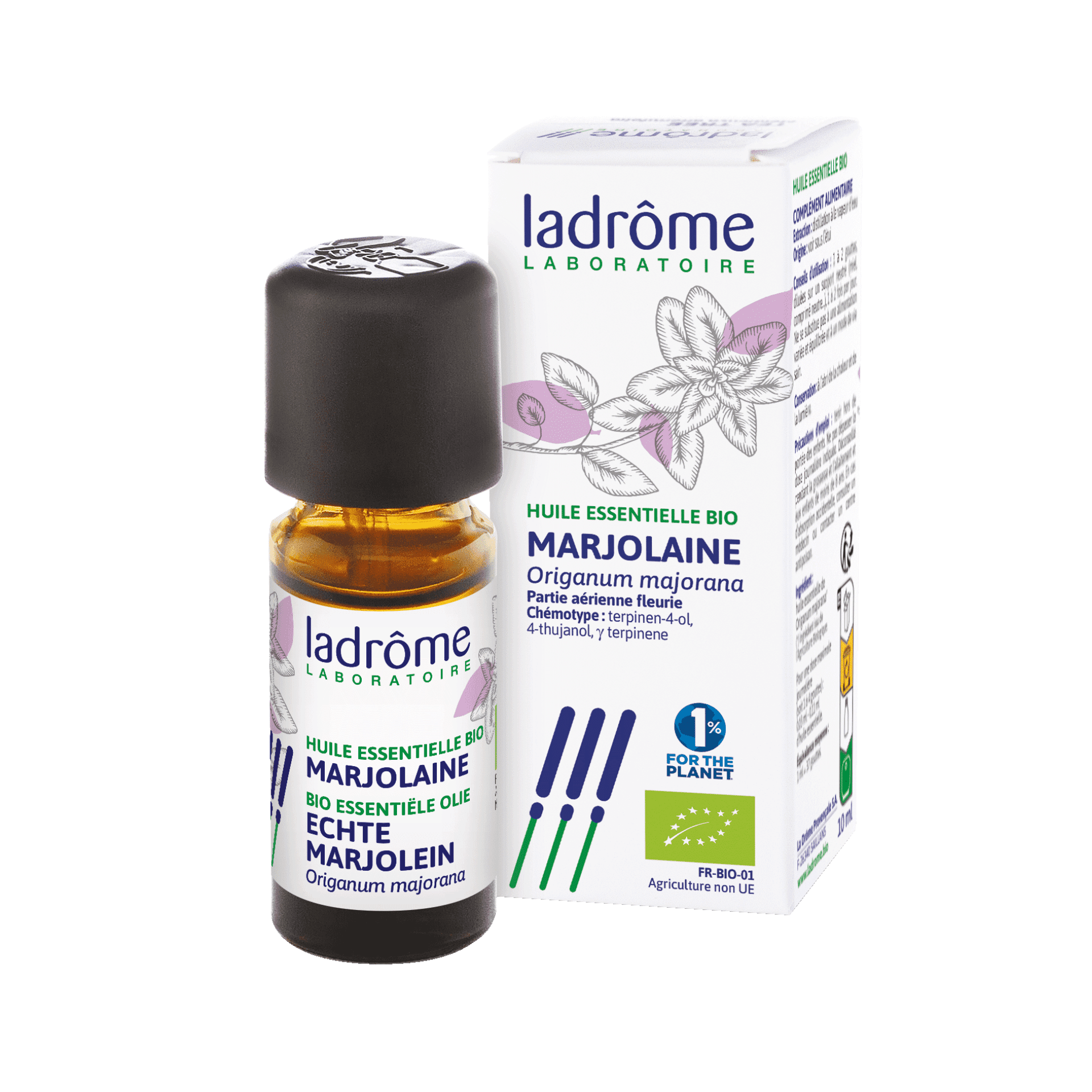 Ladrôme Bio Essentiële Olie Echte Marjolein