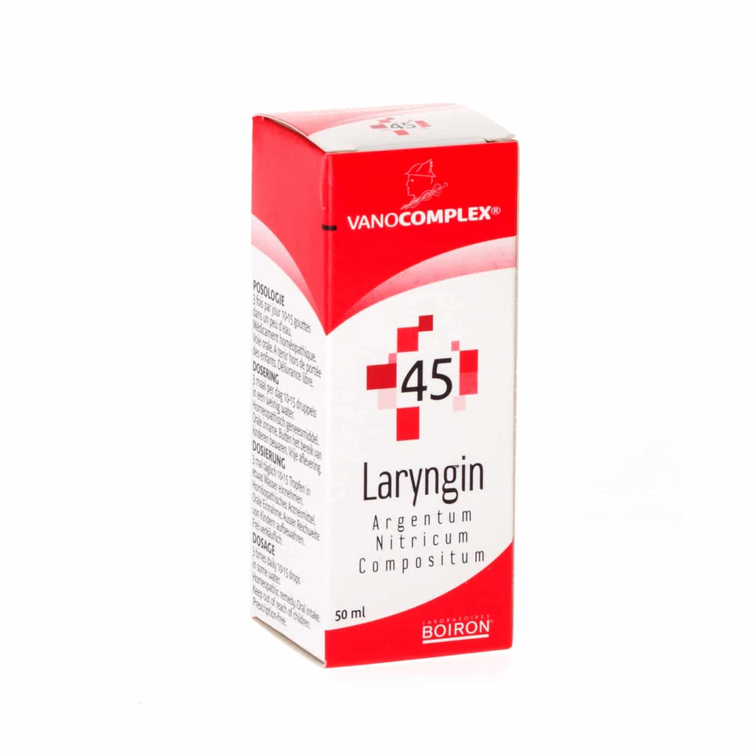 Vanocomplex Nr. 45 Laryngin Vanocomplex Nr. 45 Laryngin