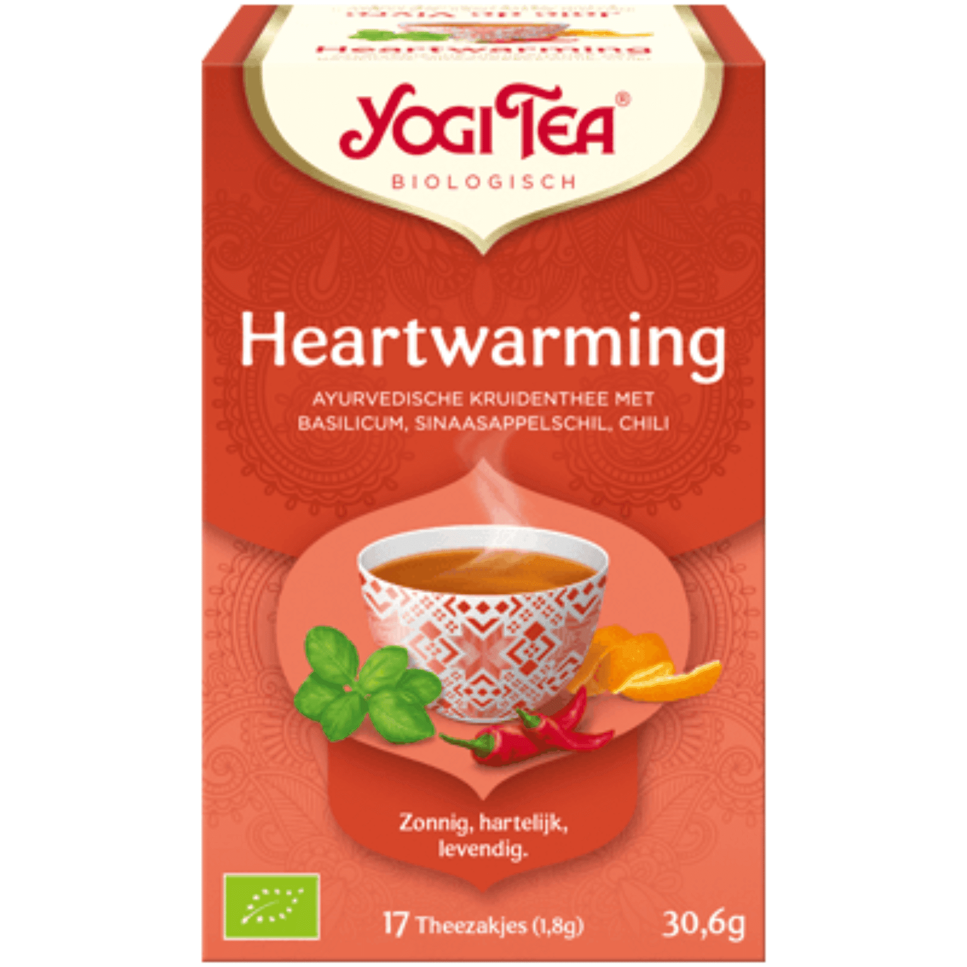 Yogi Tea Heartwarming Thee 17 zakjes