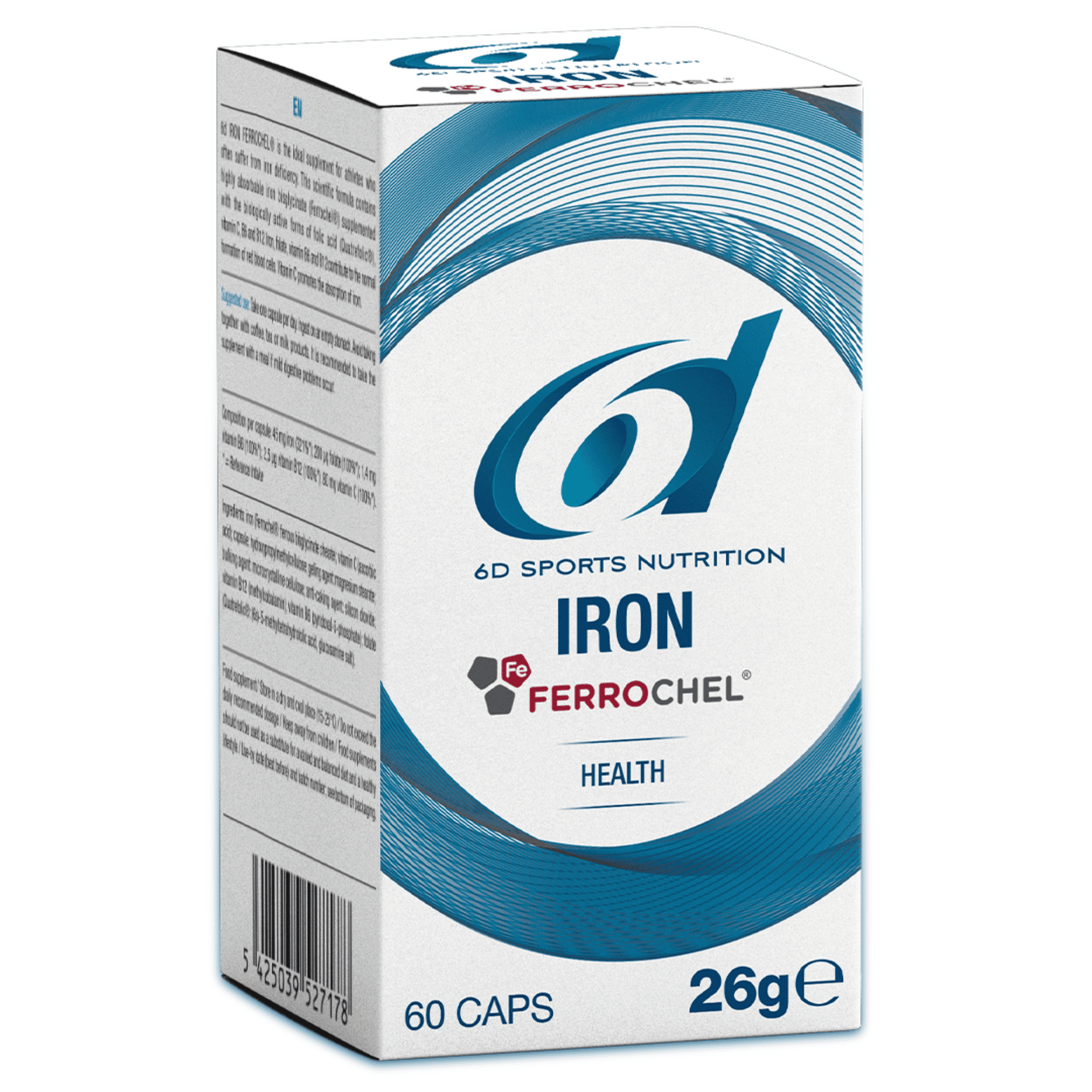 6d Iron Ferrochel Caps 60 Nf 6d Iron Ferrochel Caps 60 Nf