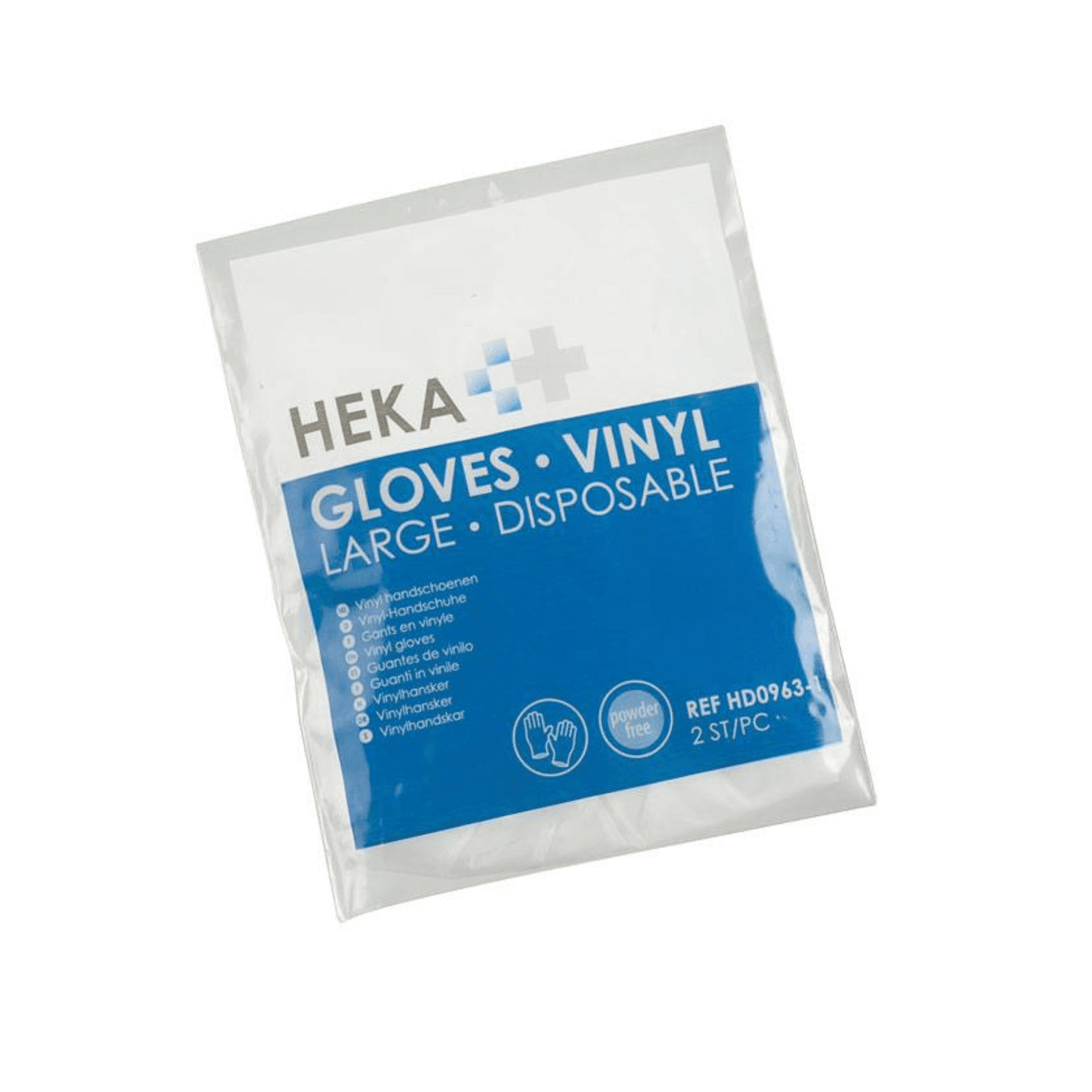 Heka Gants Vinyle l Paire Non Steriles Heka Gants Vinyle l Paire Non Steriles