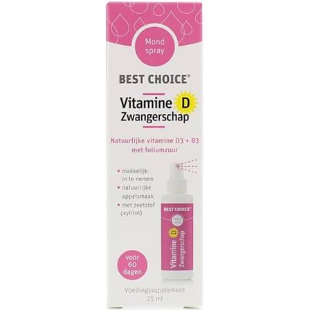 Best Choice Mondspray Vitamine D Zwangerschap