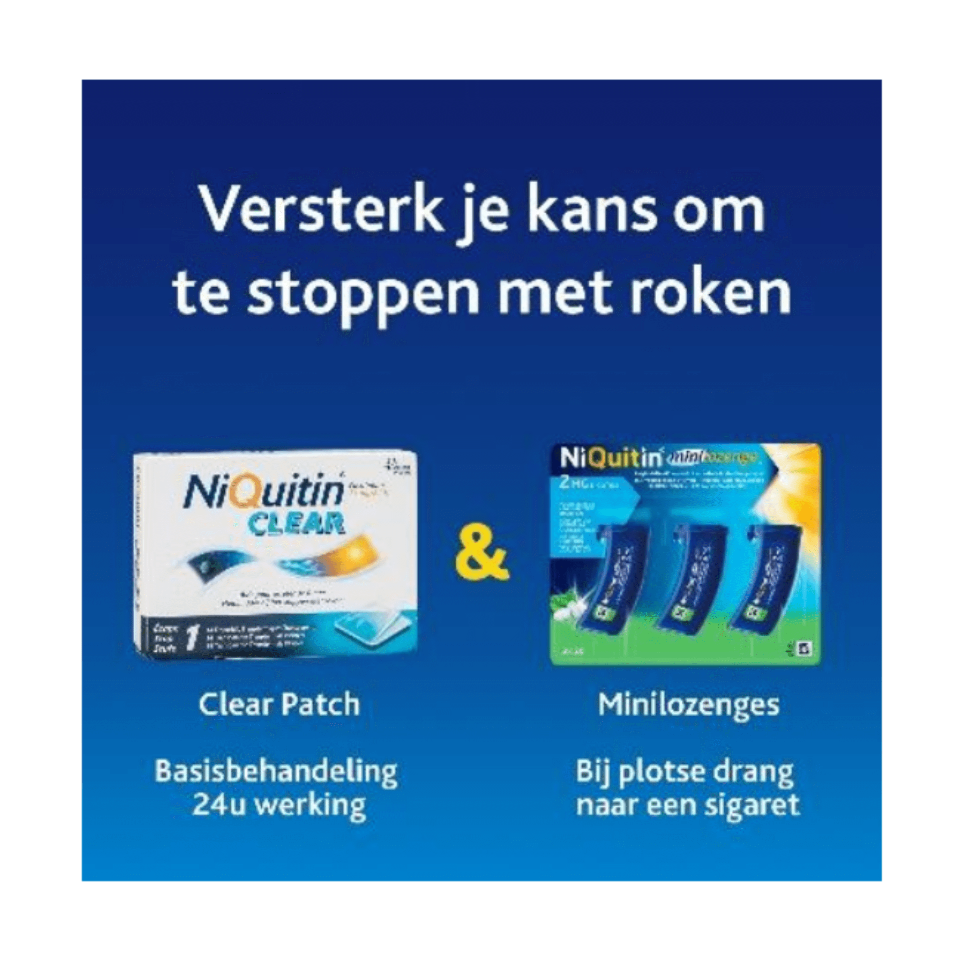 Niquitin Clear Patches 21 mg