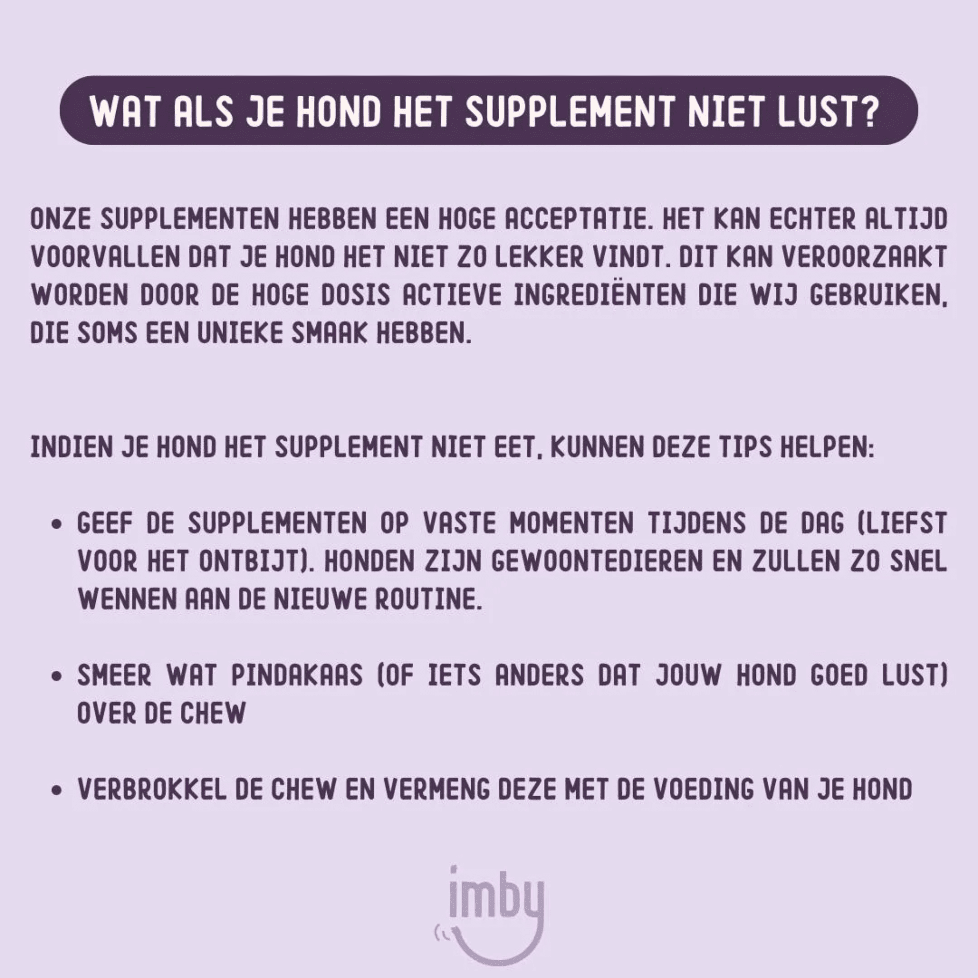 Imby Hip & Joint Supplement for Dogs Imby Hip & Joint Supplement for Dogs
