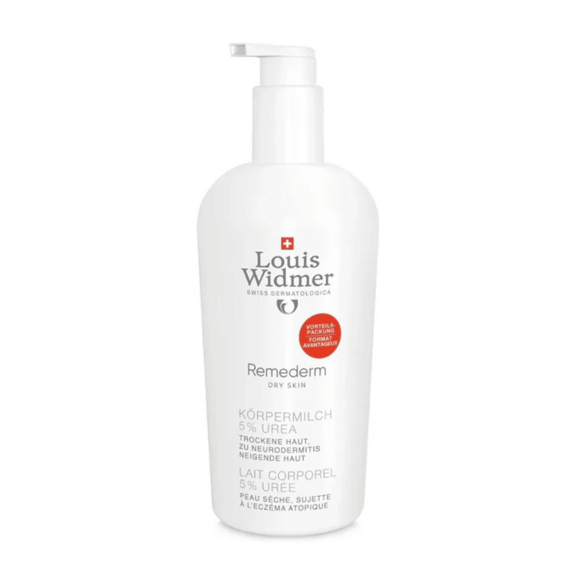 Louis Widmer Remederm Dry Skin Lichaamsmelk 5% Ureum licht geparfumeerd