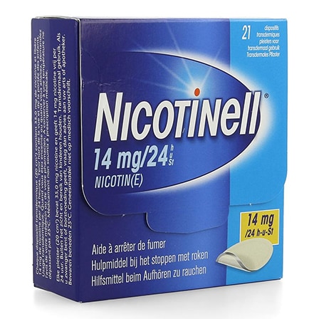 Nicotinell 14 mg/24 u Pleisters