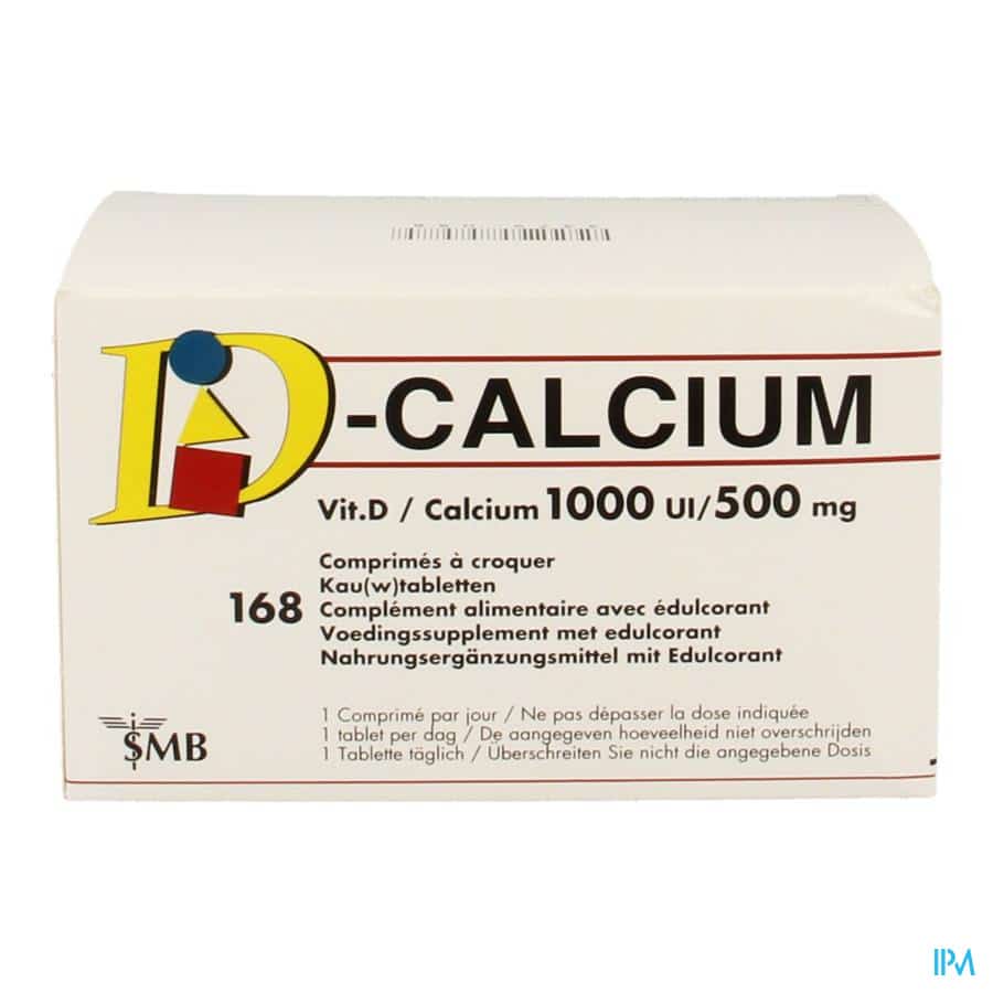 D Calcium 1000 IE 500 mg