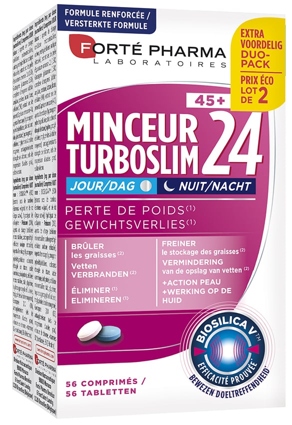 Forté Pharma Turboslim 24 Dag/Nacht 45+ Forté Pharma Turboslim 24 Dag/Nacht 45+