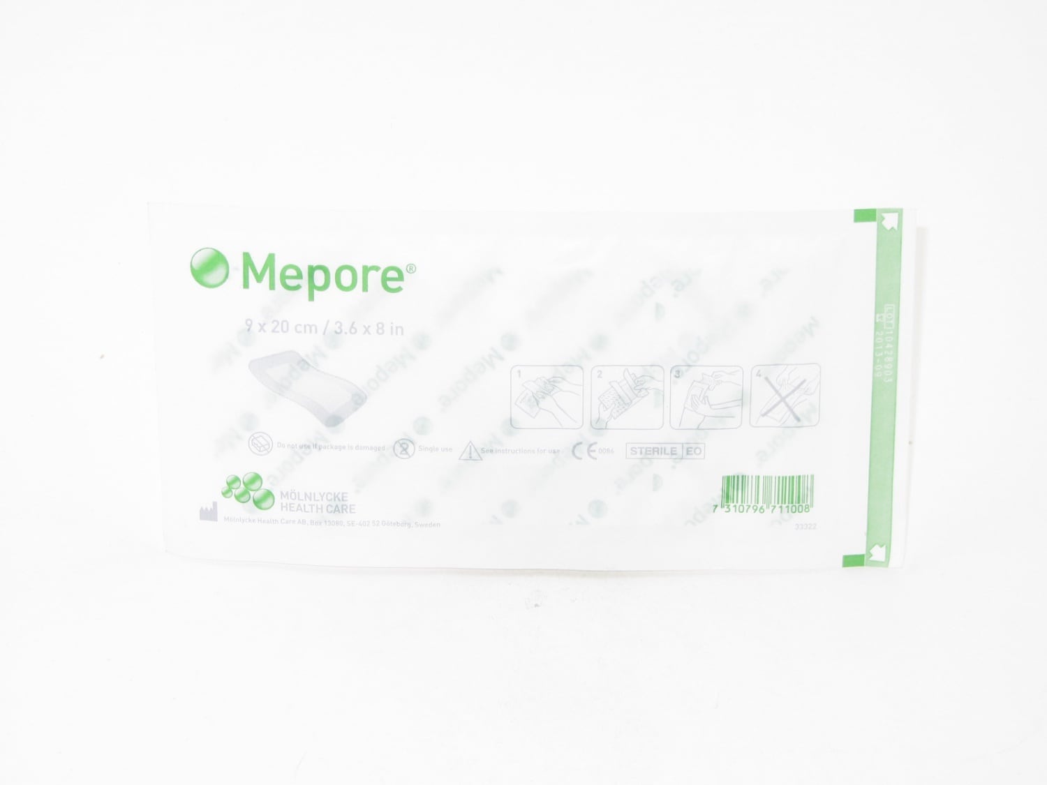 Mepore Steriel Kompres 9 x 20 cm Mepore Steriel Kompres 9 x 20 cm